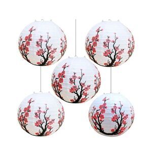 Pack of 10 - Round Paper Lantern For Home Event Decor